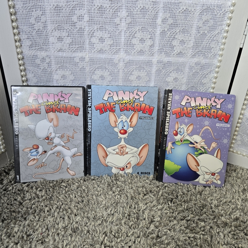 Pinky and the Brain DVD Collection Volumes 1 2 3